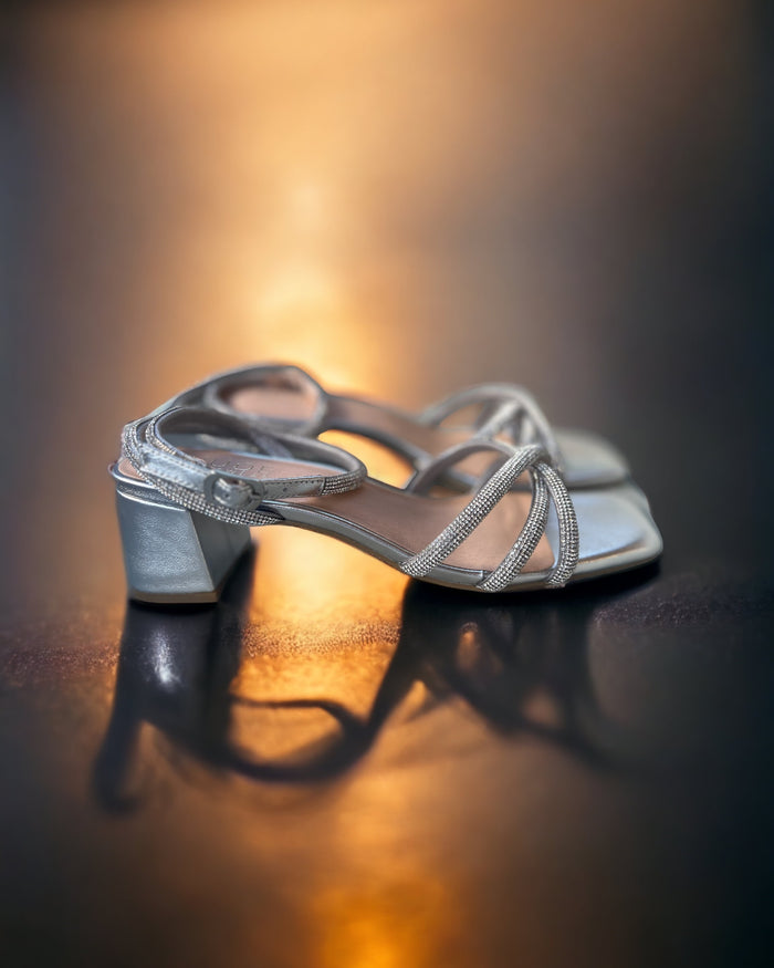 Axelle Silver Sandal