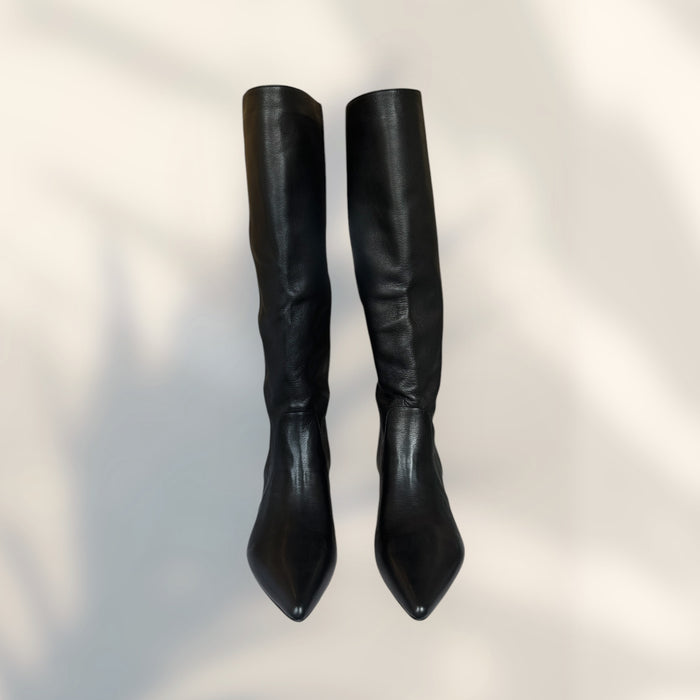 Mollini Leather Boot - Black