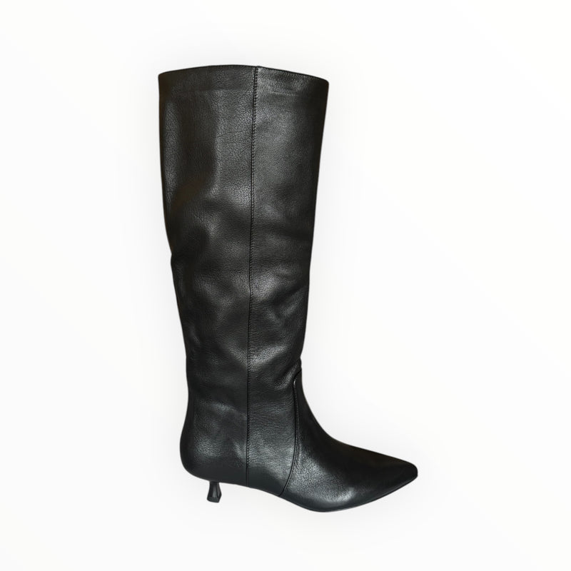 Mollini Leather Boot - Black