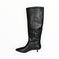 Mollini Leather Boot - Black
