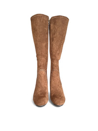 Mollini Microfibre Boot - Chocolate