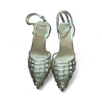 Toria - Platinum Lattice Heel
