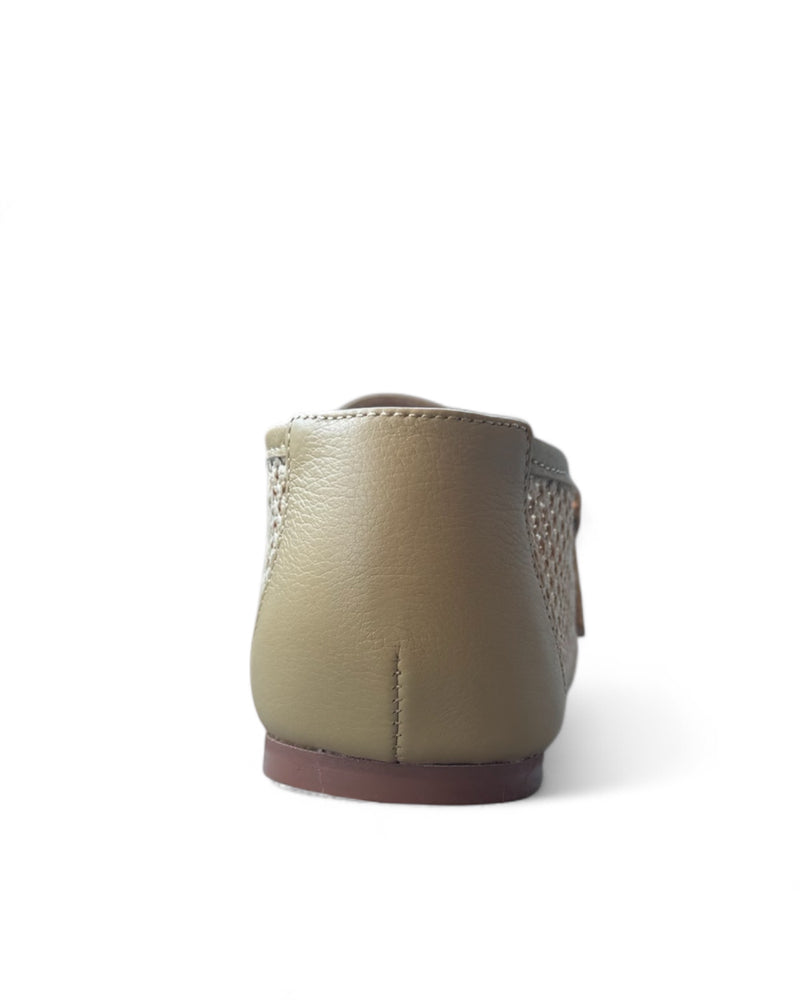Mollini Havens Natural/Camel Woven Leather