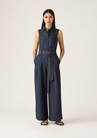 Cleo Denim Jumpsuit - MOS the Label