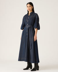 Cleo Denim Shirt Dress- Mos the Label