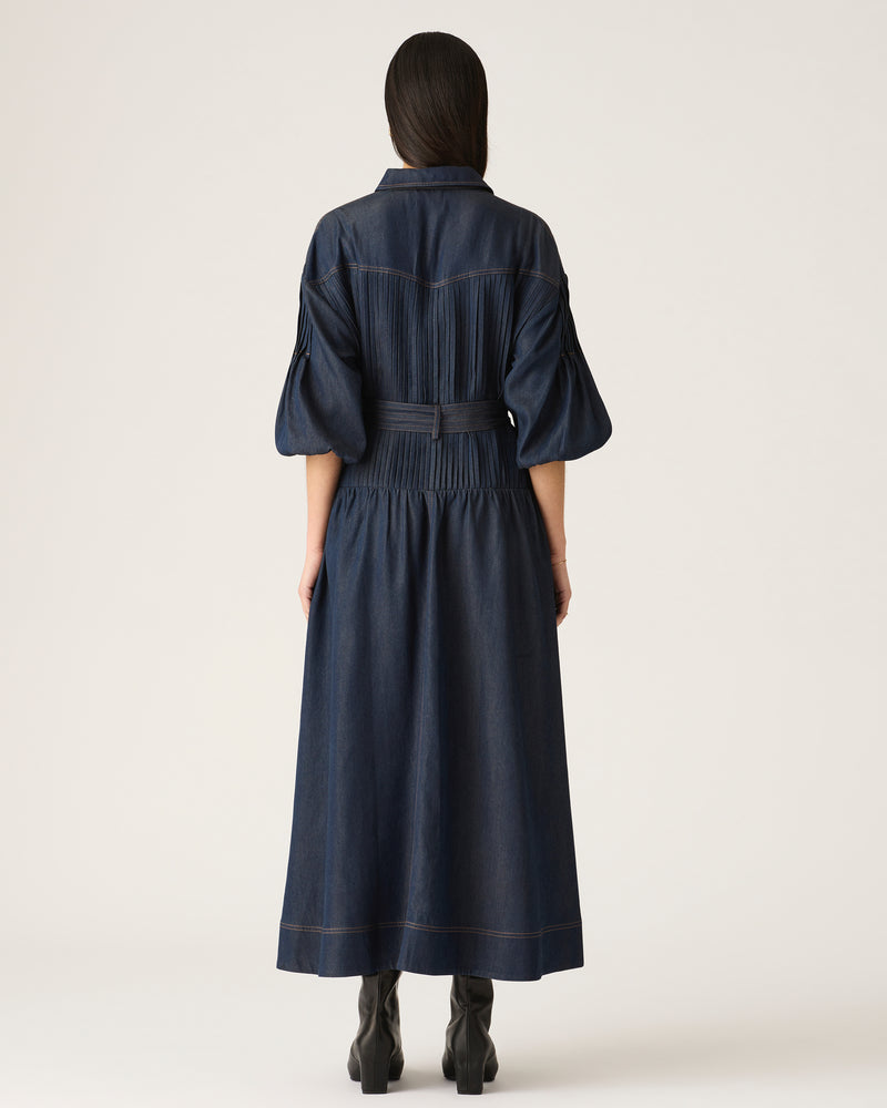 Cleo Denim Shirt Dress- Mos the Label