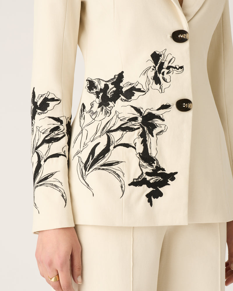 Mos the Label - Lis Embroidered Blazer