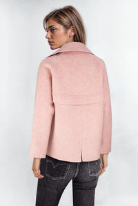 Sabena - Pretty in Pink Pea Coat