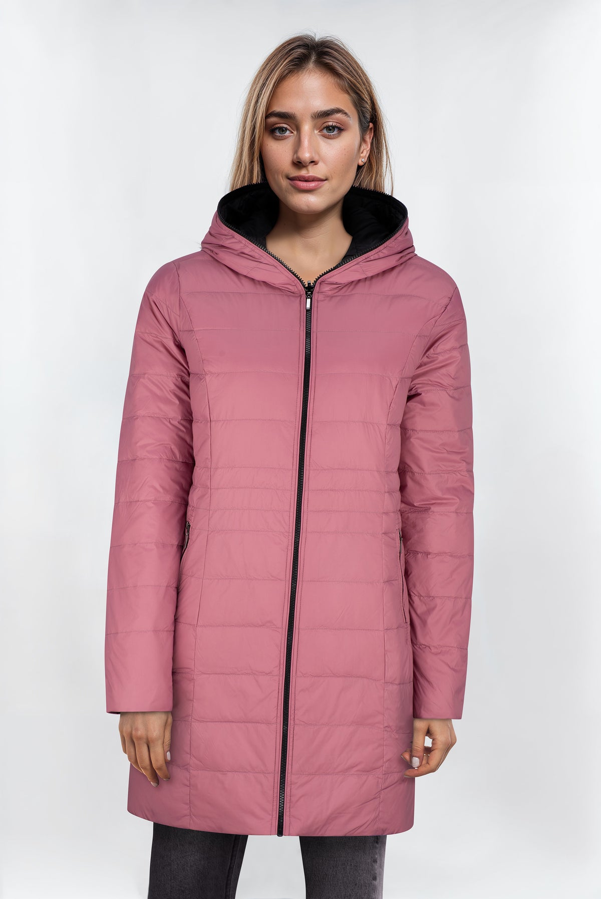 Sabena - 3/4 Length Reversible Down Jacket