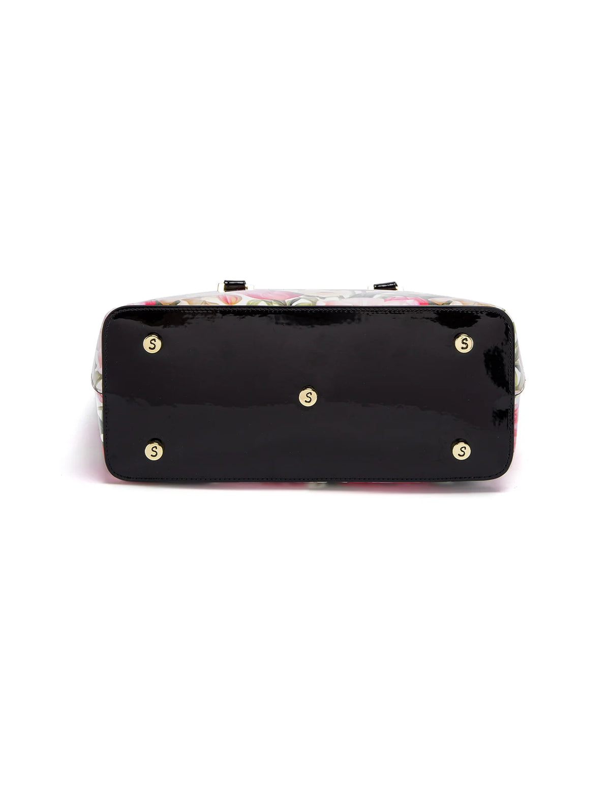 Spring Tulip Patent Leather Bag