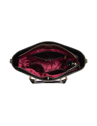 Spring Tulip Patent Leather Bag