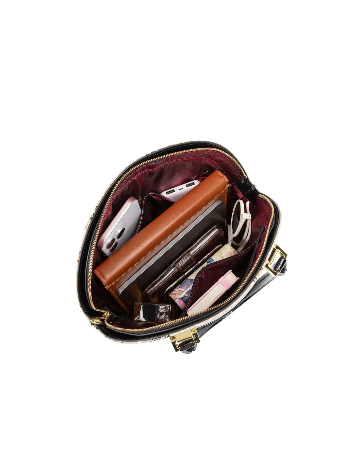 Aphtodite Leather Bowling Bag