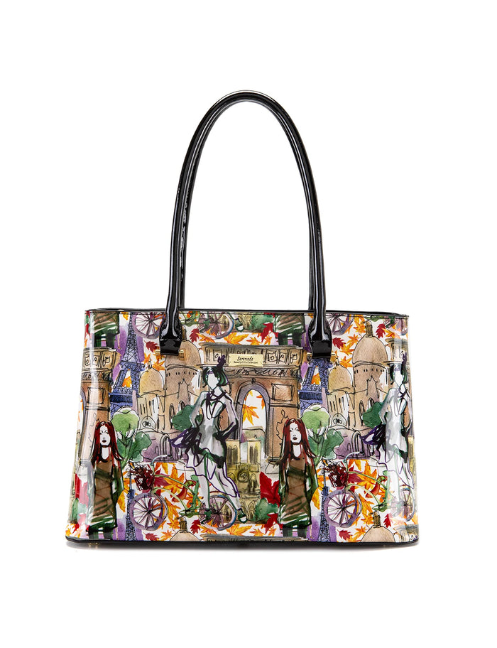 Persian Patent Leather Shoulder Bag