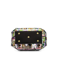 Serenade Paris Round patent leather bag