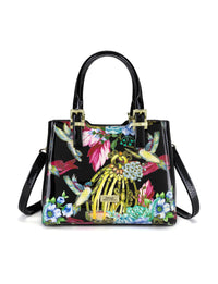 Serenade - Aviary Grip Handle Leather Bag