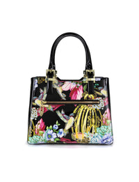 Serenade - Aviary Grip Handle Leather Bag