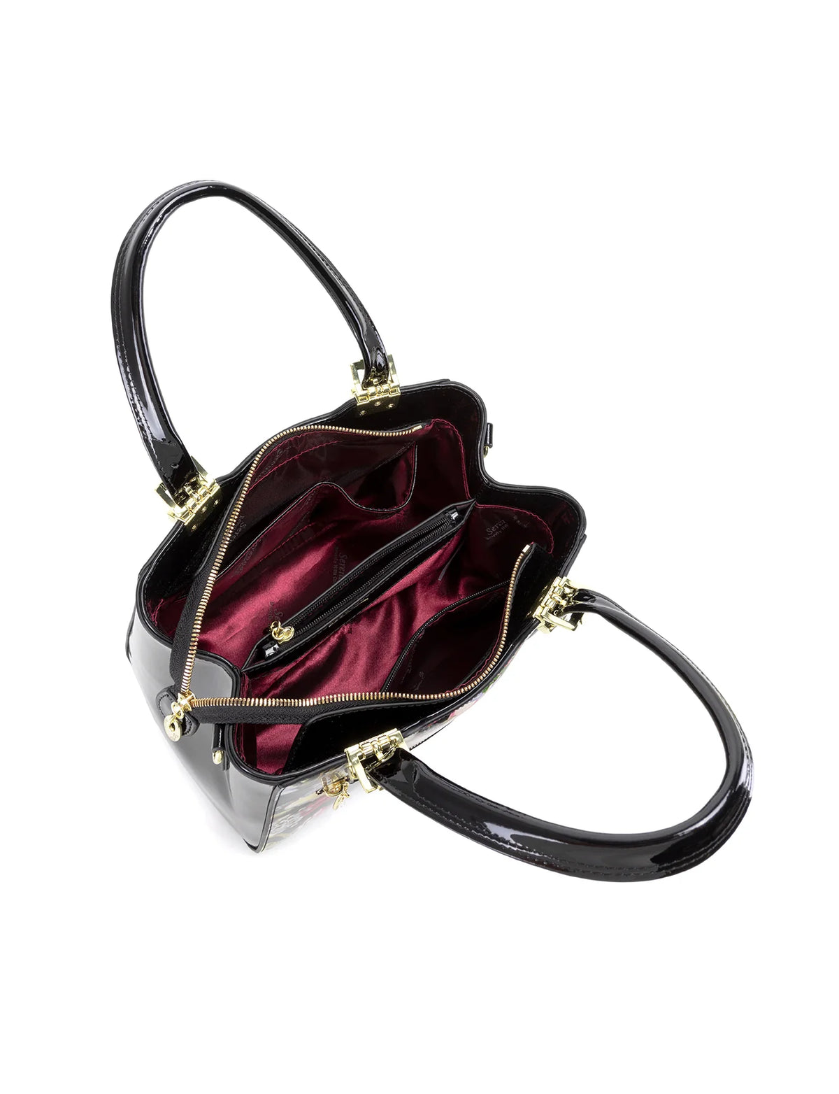 Serenade - Aviary Grip Handle Leather Bag