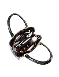 Serenade - Aviary Grip Handle Leather Bag