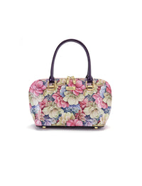 Angelique Small Grip Handle Leather Bag