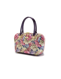 Angelique Small Grip Handle Leather Bag