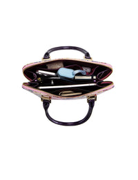 Angelique Small Grip Handle Leather Bag