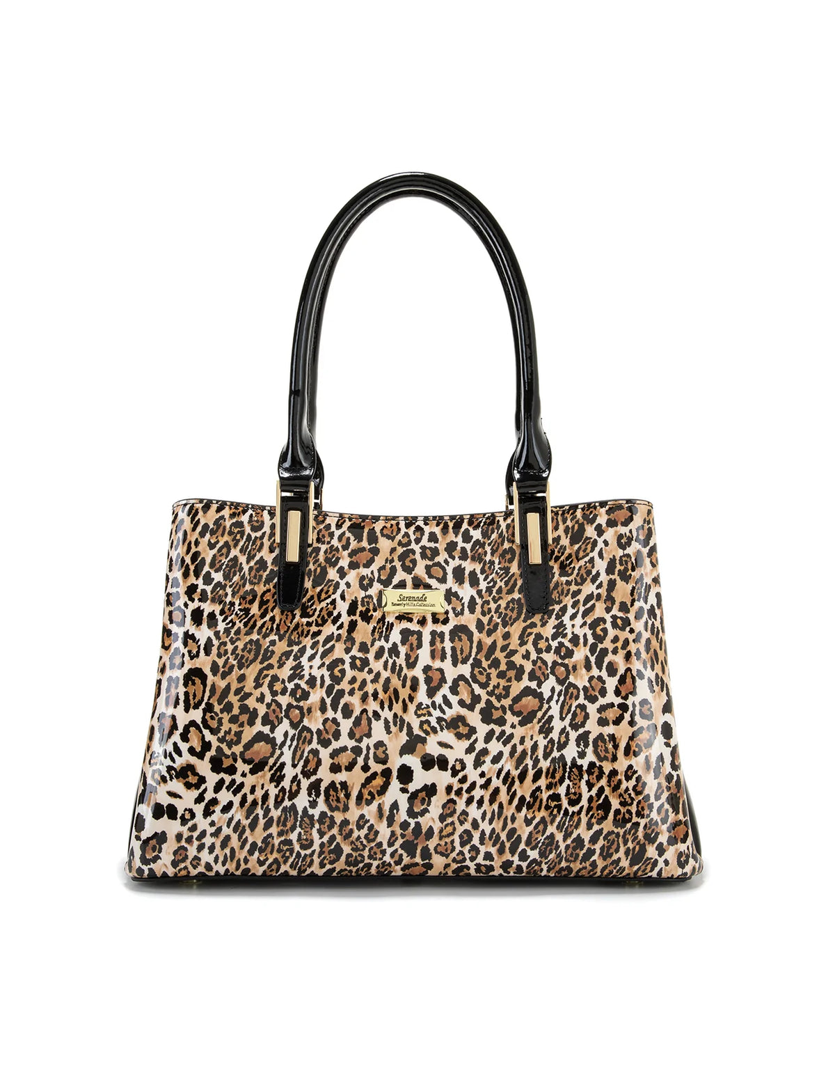 Wild Cat Patent Leather Tote