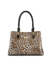 Wild Cat Patent Leather Tote