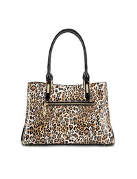 Wild Cat Patent Leather Tote