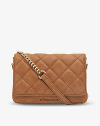 Sarah Cross Body Bag - Fawn Leather