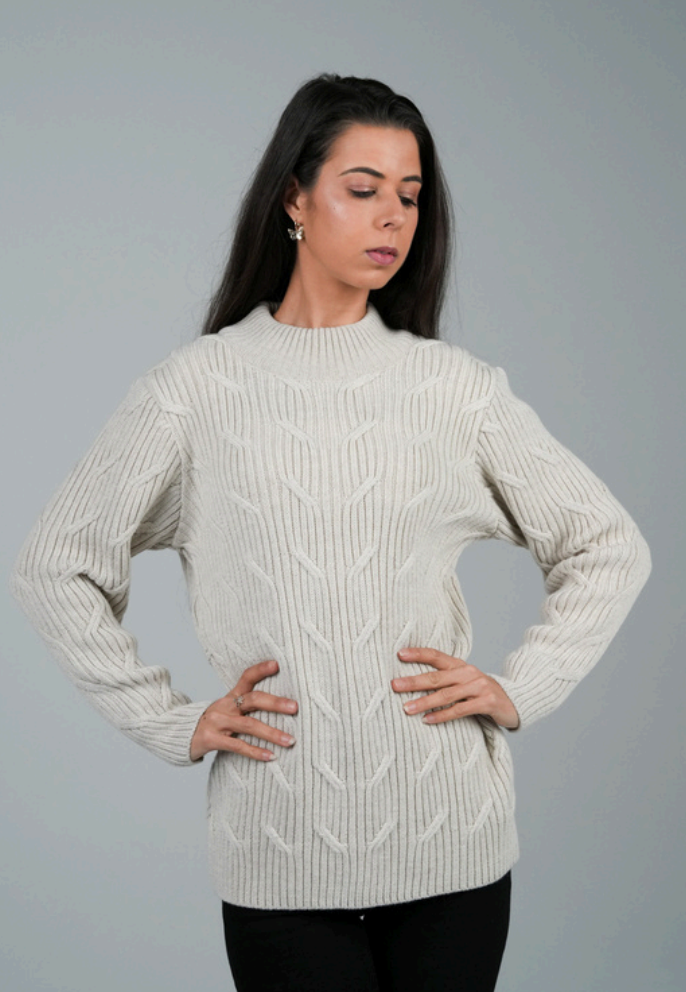 Australian Made - Chunky Cable Knit Sweater