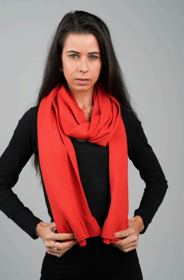 Australian Made Wave Knit Scarf