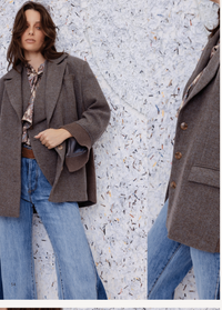 M.A Dainty - Bagsy Camel Tweed Blazer/Coat