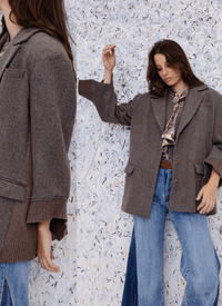 M.A Dainty - Bagsy Camel Tweed Blazer/Coat