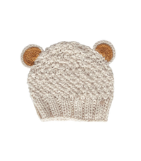 Acorn - Bear Beanie - Oatmeal