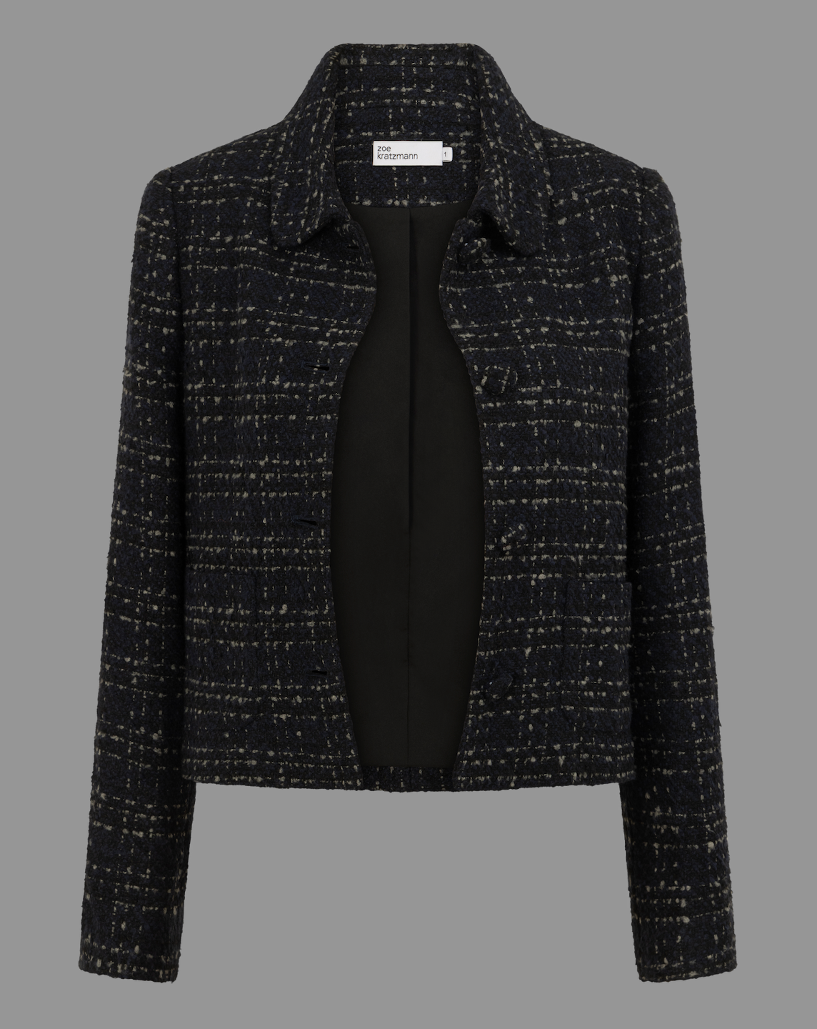 Zoe Kratzmann - Plume Jacket - Midnight Check