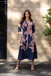 Loobies Story - Mirissa Shirt Dress - Indigo