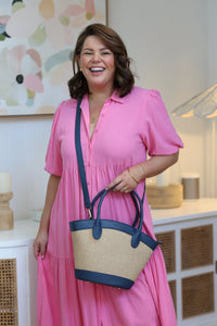 Sicily Handbag - Navy