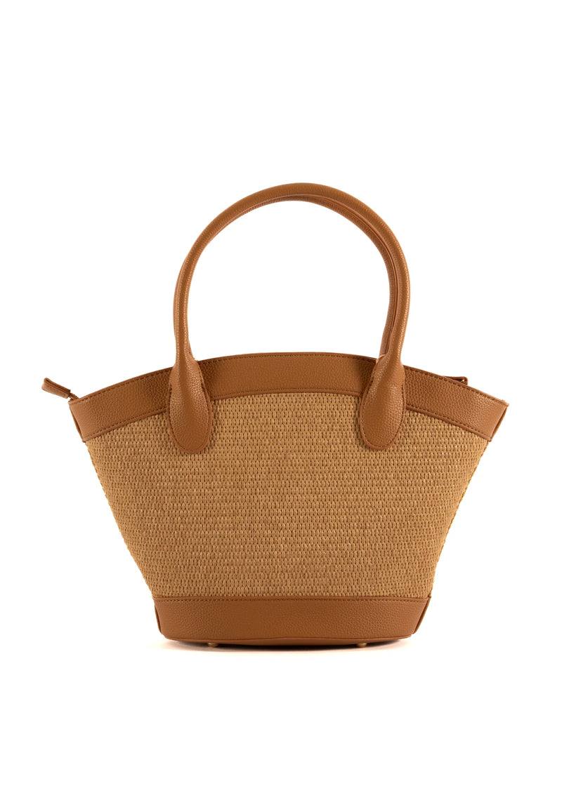 Sicily Handbag - Toffee