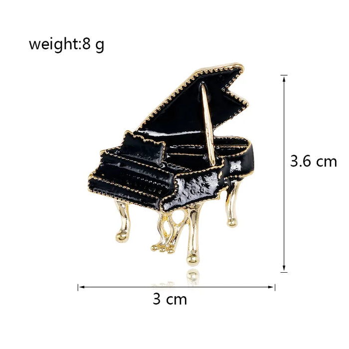 Piano Brooch