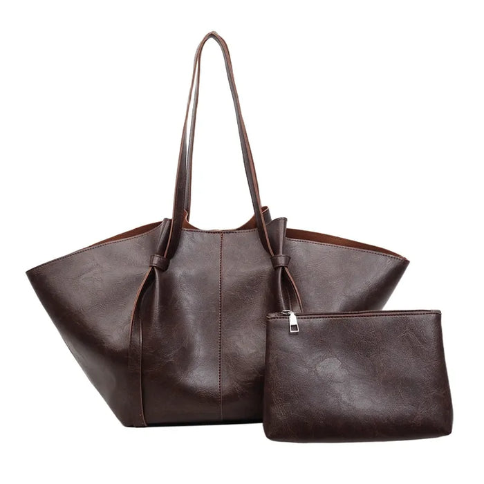 The Carry All Faux Leather Tote