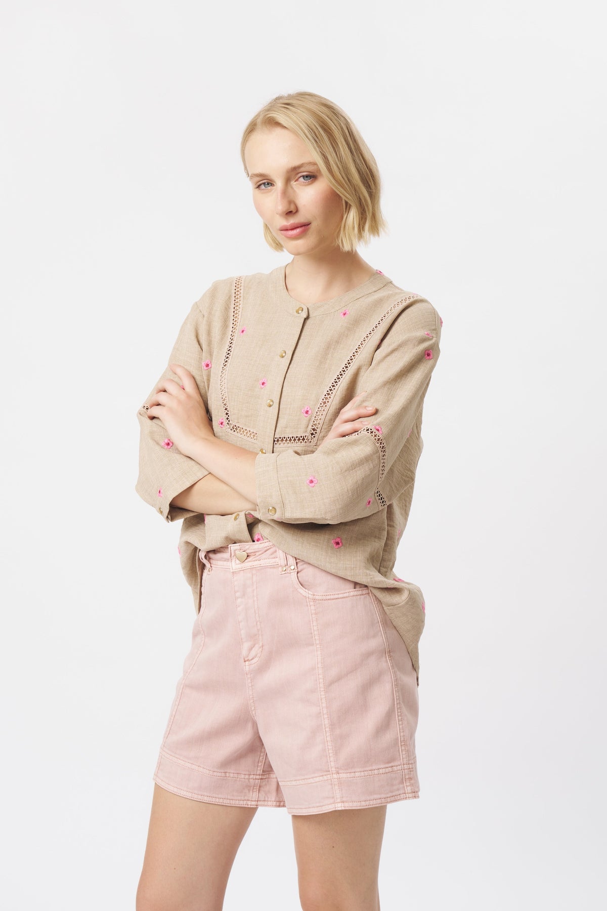 Kireina Sydney Short in Musk Pink