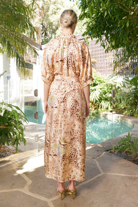 The Dreamer Label - Taylor Cheetah Ankle CTN Dress