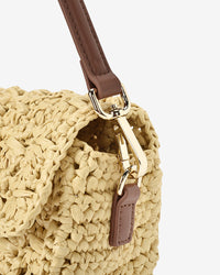 Arlington Milne Thea Shoulder Bag Raffia Weave