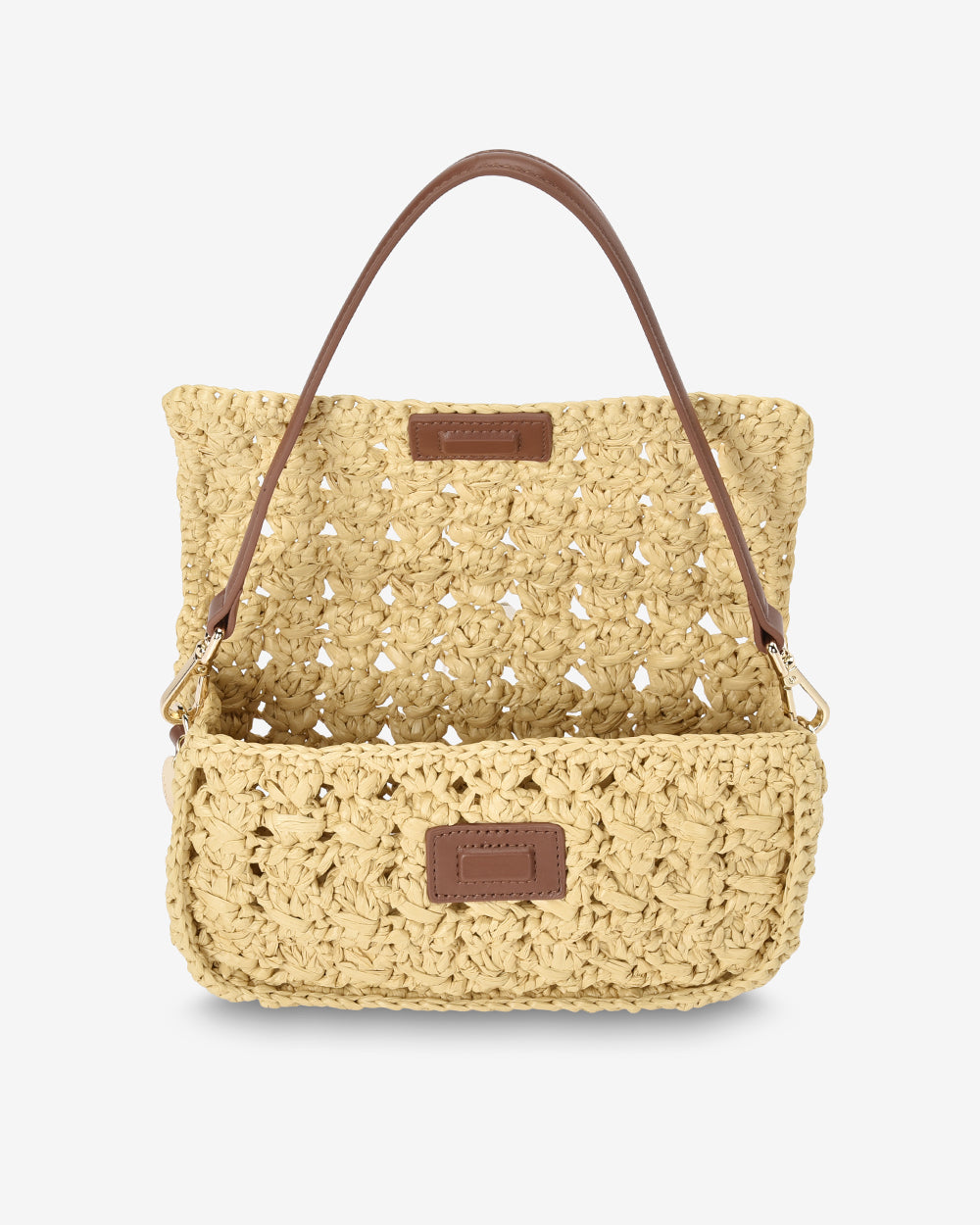Arlington Milne Thea Shoulder Bag Raffia Weave