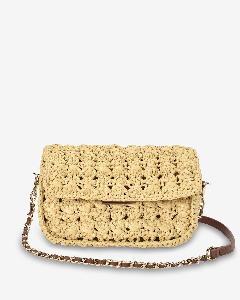 Arlington Milne Thea Shoulder Bag Raffia Weave