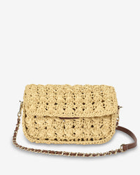 Arlington Milne Thea Shoulder Bag Raffia Weave