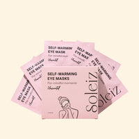 Soleiz Unscented self-warming eye mask box of 5