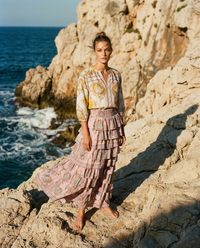 Lola Valentina Skirt - Neptune Pink