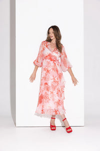 Kamare - Annika Silk Dress - Coastal