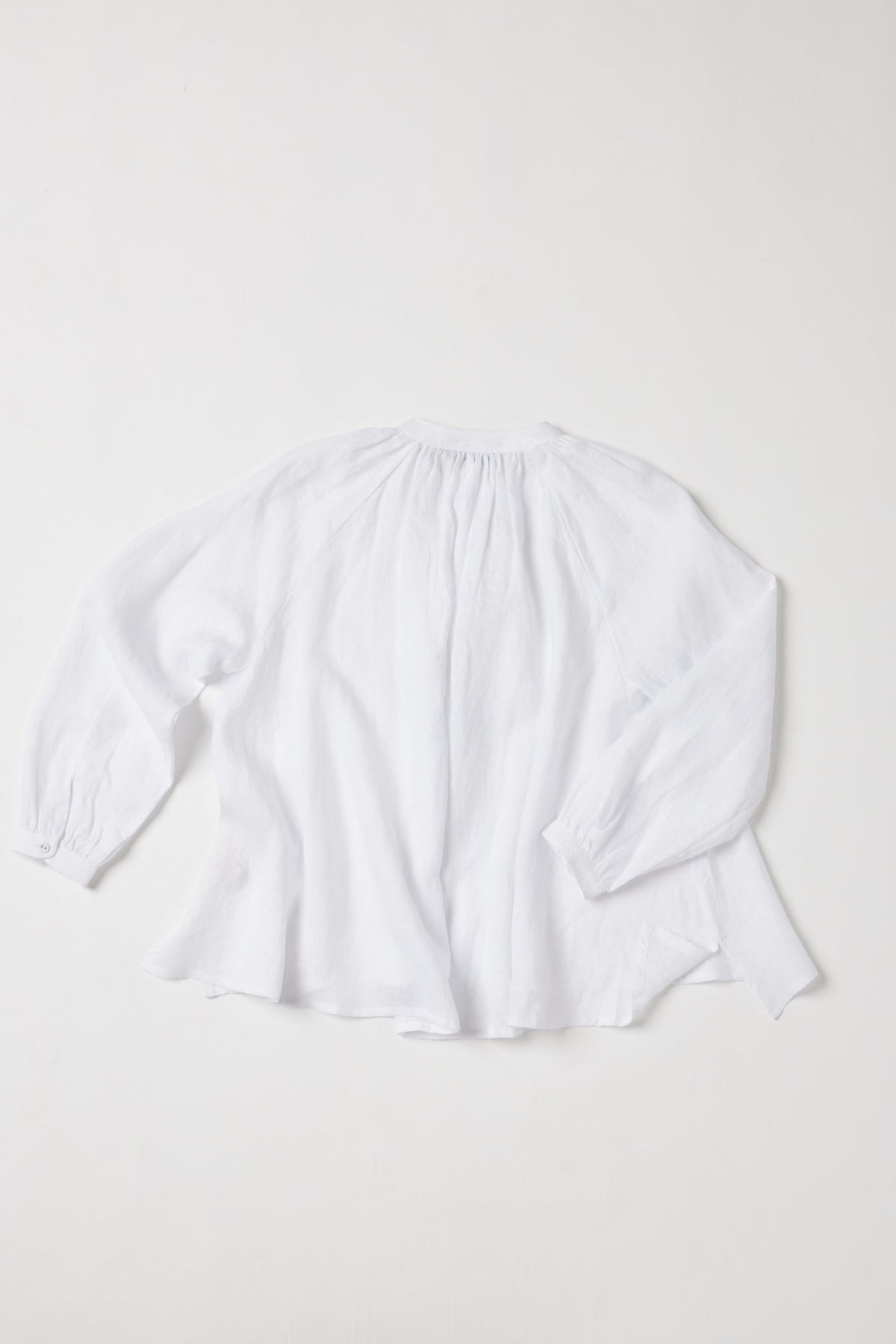 Eva's Sunday Vento Long Sleeve Shirt White back